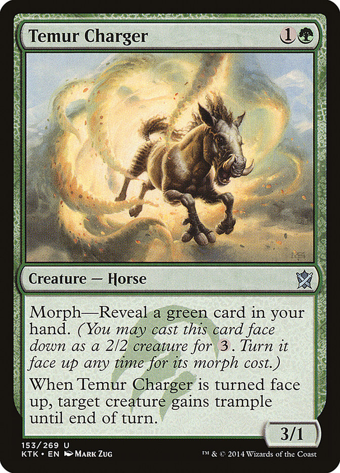 Temur Charger [Khans of Tarkir] | Anubis Games and Hobby