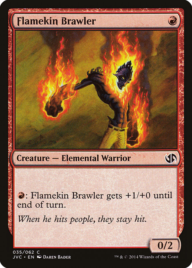 Flamekin Brawler [Duel Decks Anthology] | Anubis Games and Hobby