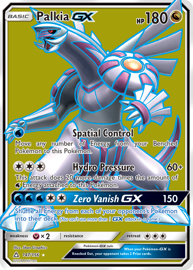 Palkia GX (147/156) [Sun & Moon: Ultra Prism] | Anubis Games and Hobby