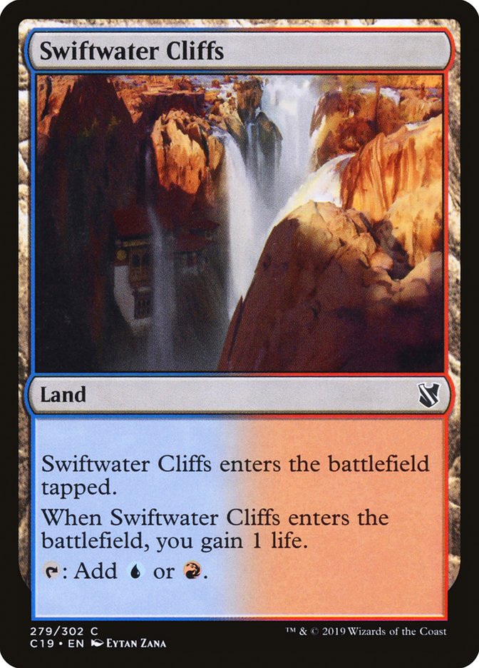 Swiftwater Cliffs [Commander 2019] | Anubis Games and Hobby