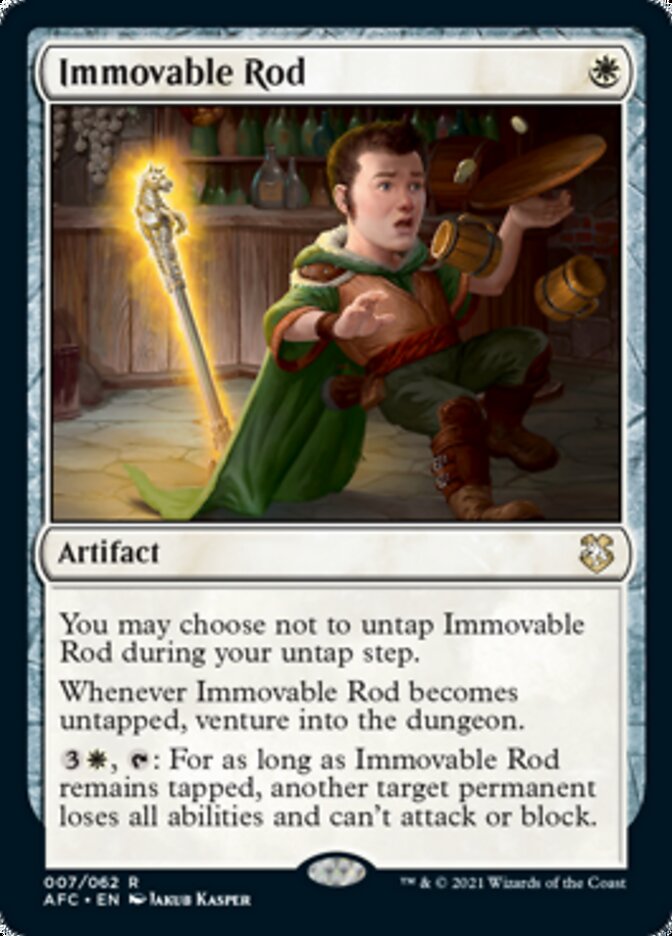 Immovable Rod [Dungeons & Dragons: Adventures in the Forgotten Realms Commander] | Anubis Games and Hobby