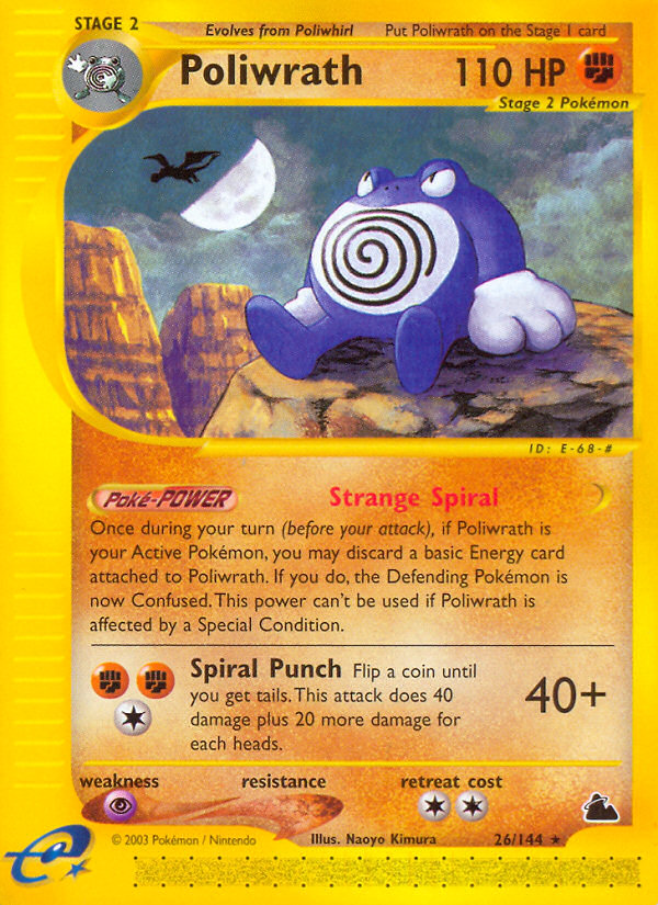 Poliwrath (26/144) [Skyridge] | Anubis Games and Hobby