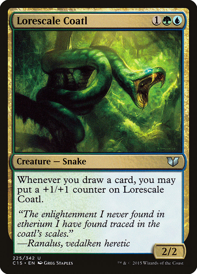 Lorescale Coatl [Commander 2015] | Anubis Games and Hobby