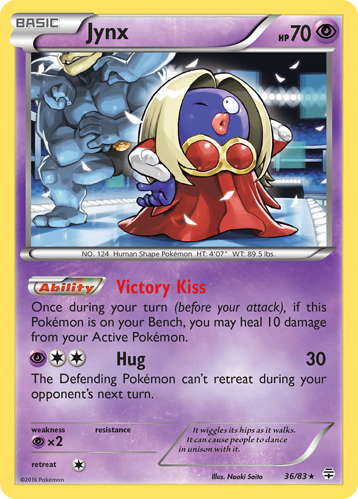 Jynx (36/83) [XY: Generations] | Anubis Games and Hobby