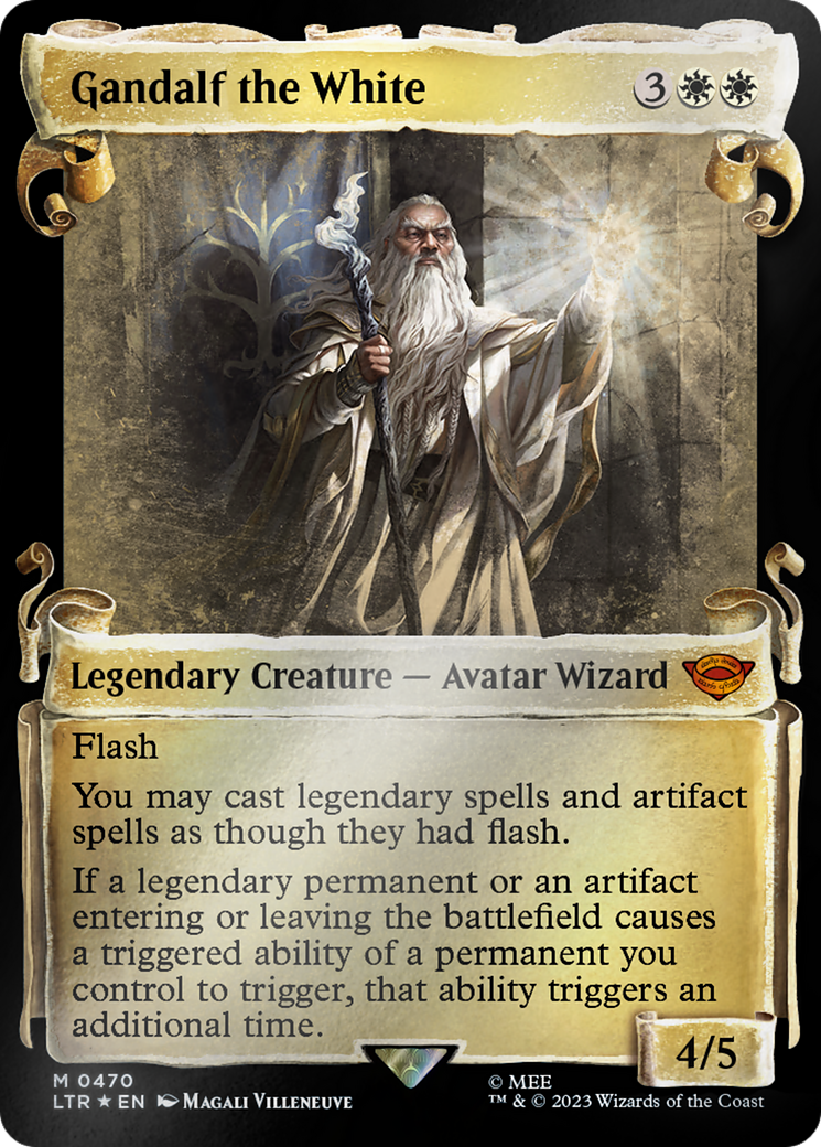 Gandalf the White [The Lord of the Rings: Tales of Middle-Earth Showcase Scrolls] | Anubis Games and Hobby