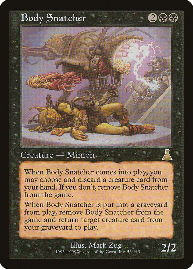 Body Snatcher [Urza's Destiny] | Anubis Games and Hobby