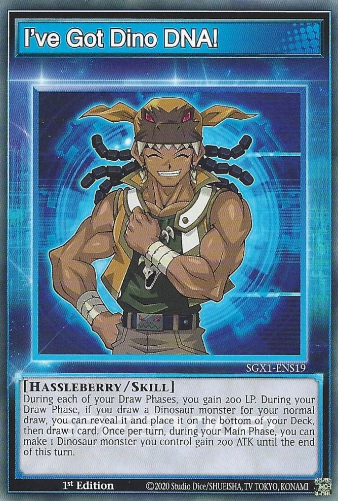 I've Got Dino DNA! [SGX1-ENS19] Common | Anubis Games and Hobby