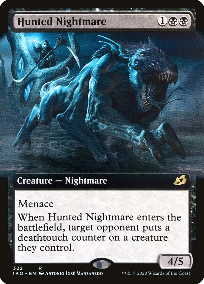 Hunted Nightmare (Extended Art) [Ikoria: Lair of Behemoths] | Anubis Games and Hobby