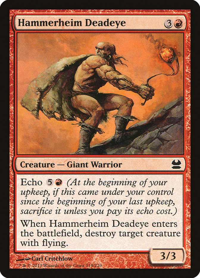 Hammerheim Deadeye [Modern Masters] | Anubis Games and Hobby