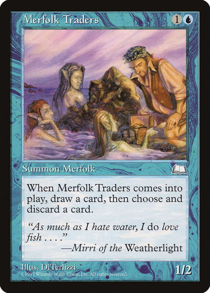 Merfolk Traders [Weatherlight] | Anubis Games and Hobby