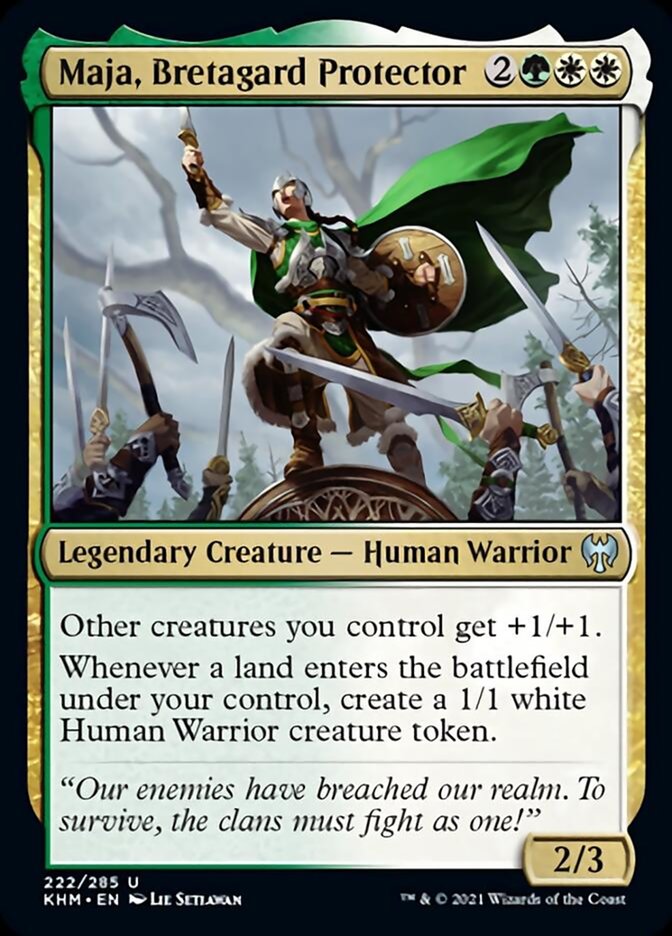 Maja, Bretagard Protector [Kaldheim] | Anubis Games and Hobby