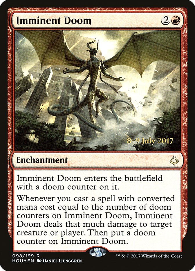 Imminent Doom [Hour of Devastation Prerelease Promos] | Anubis Games and Hobby