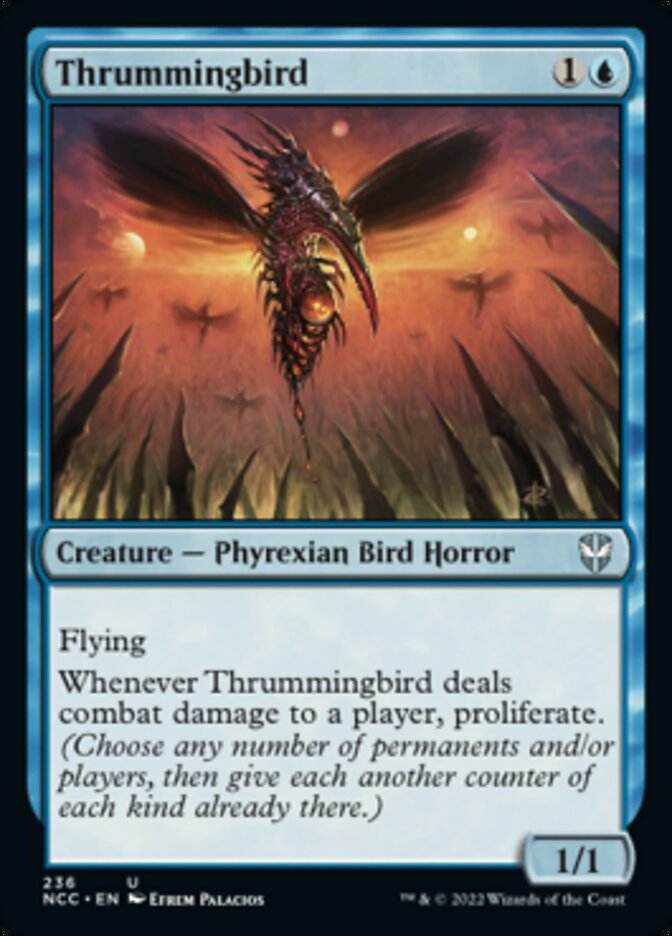 Thrummingbird [Streets of New Capenna Commander] | Anubis Games and Hobby