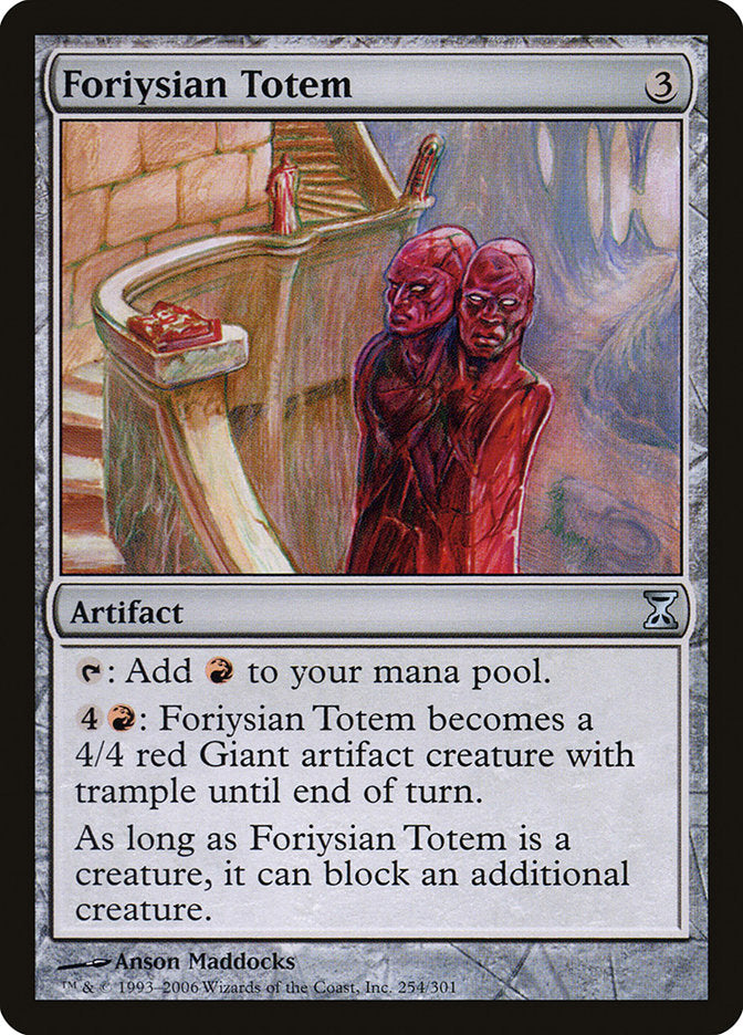 Foriysian Totem [Time Spiral] | Anubis Games and Hobby