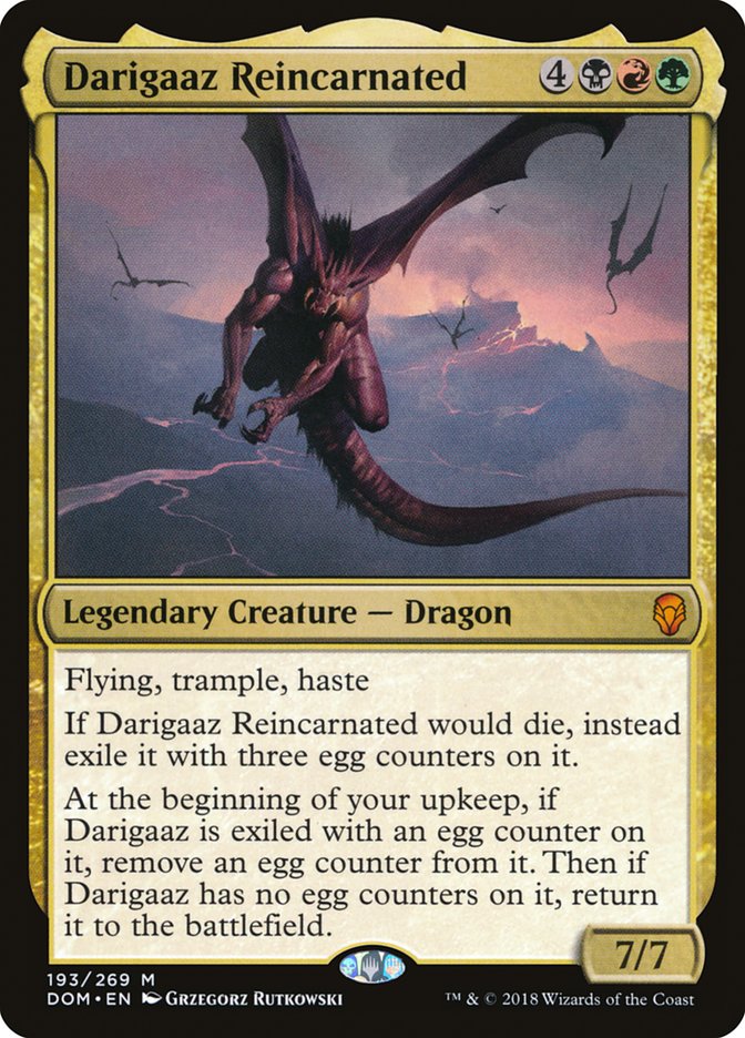 Darigaaz Reincarnated [Dominaria] | Anubis Games and Hobby