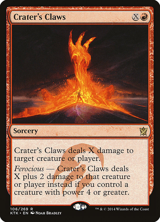 Crater's Claws [Khans of Tarkir] | Anubis Games and Hobby