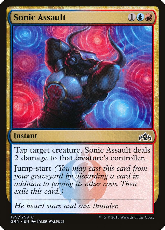 Sonic Assault [Guilds of Ravnica] | Anubis Games and Hobby