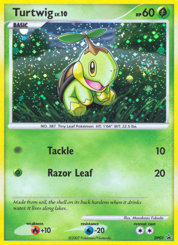 Turtwig (DP01) [Diamond & Pearl: Black Star Promos] | Anubis Games and Hobby