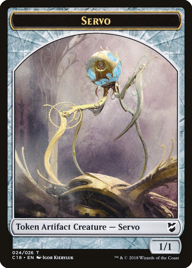 Servo Token [Commander 2018 Tokens] | Anubis Games and Hobby