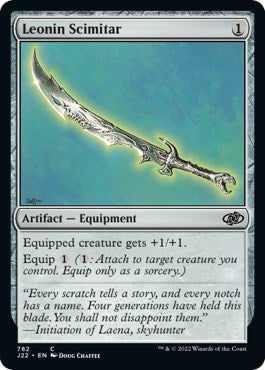 Leonin Scimitar [Jumpstart 2022] | Anubis Games and Hobby