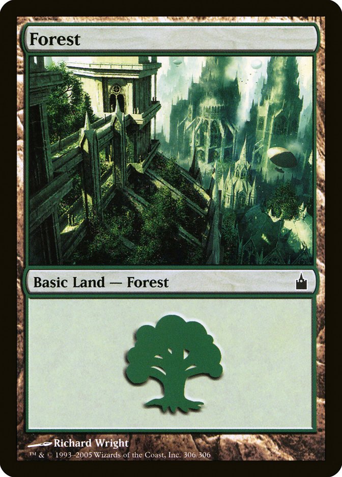 Forest (306) [Ravnica: City of Guilds] | Anubis Games and Hobby