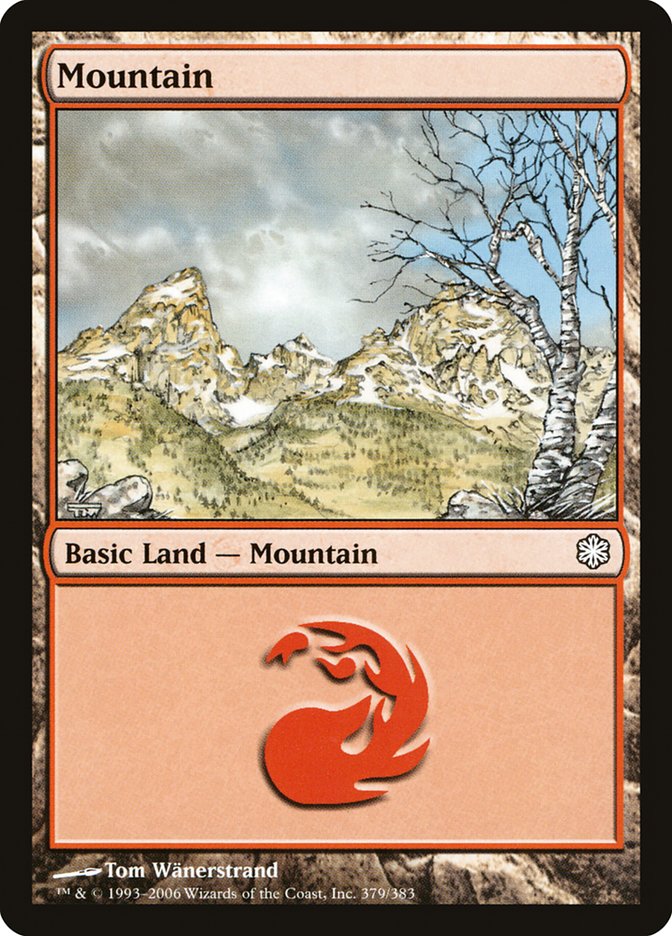 Mountain (379) [Coldsnap Theme Decks] | Anubis Games and Hobby