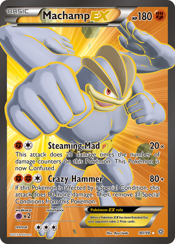 Machamp EX (90/98) [XY: Ancient Origins] | Anubis Games and Hobby