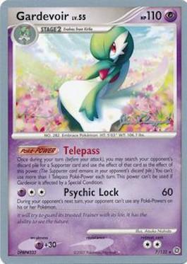 Gardevoir LV.55 (7/132) (Psychic Lock - Jason Klaczynski) [World Championships 2008] | Anubis Games and Hobby