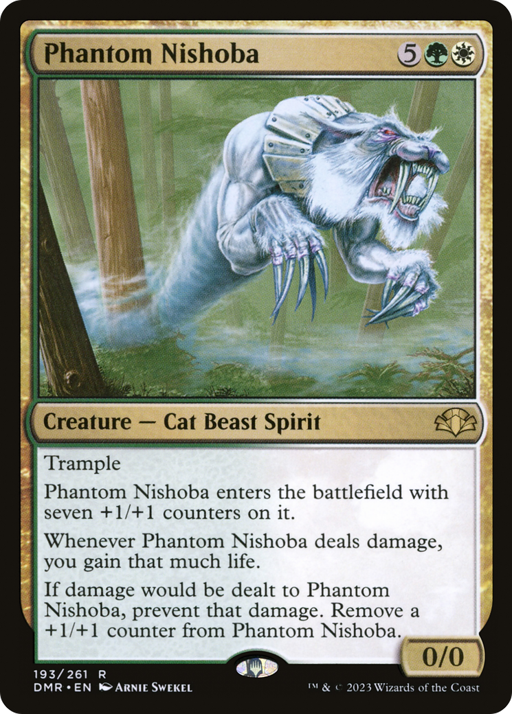 Phantom Nishoba [Dominaria Remastered] | Anubis Games and Hobby