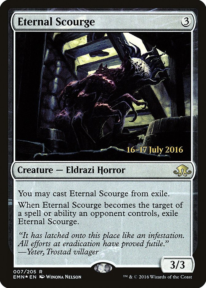 Eternal Scourge [Eldritch Moon Prerelease Promos] | Anubis Games and Hobby