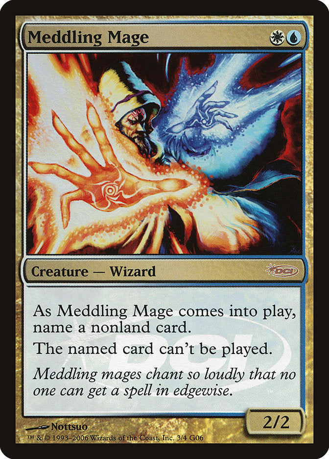 Meddling Mage [Judge Gift Cards 2006] | Anubis Games and Hobby