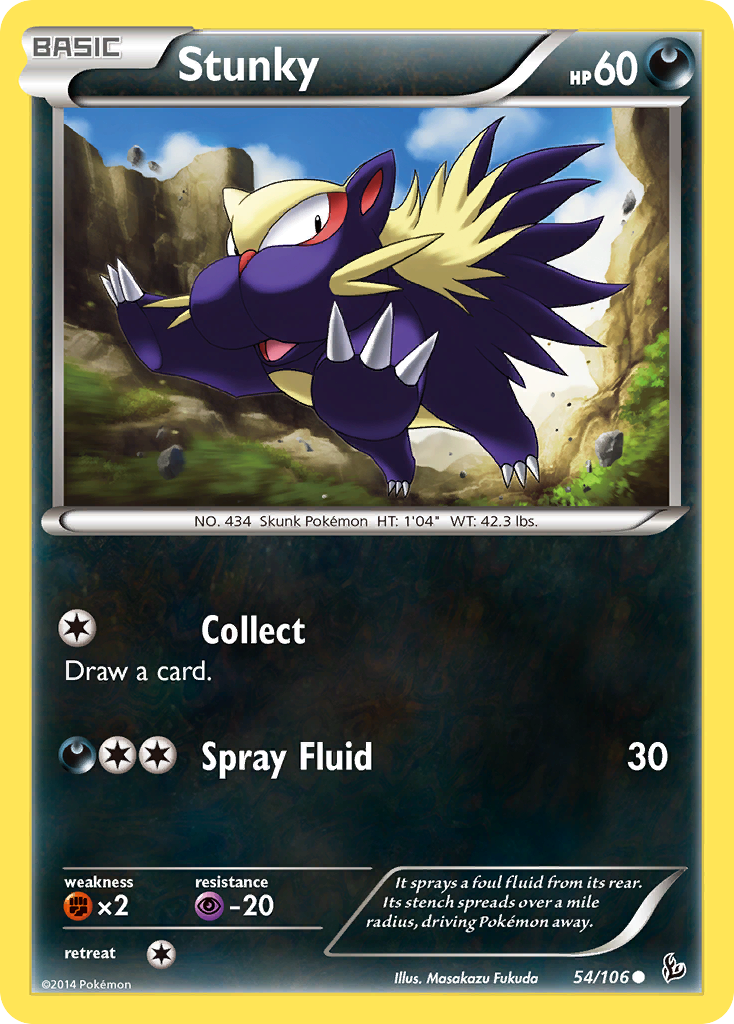 Stunky (54/106) [XY: Flashfire] | Anubis Games and Hobby