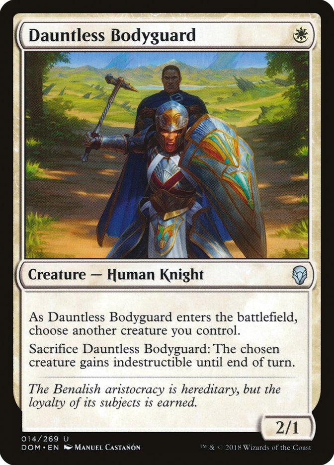 Dauntless Bodyguard [Dominaria] | Anubis Games and Hobby