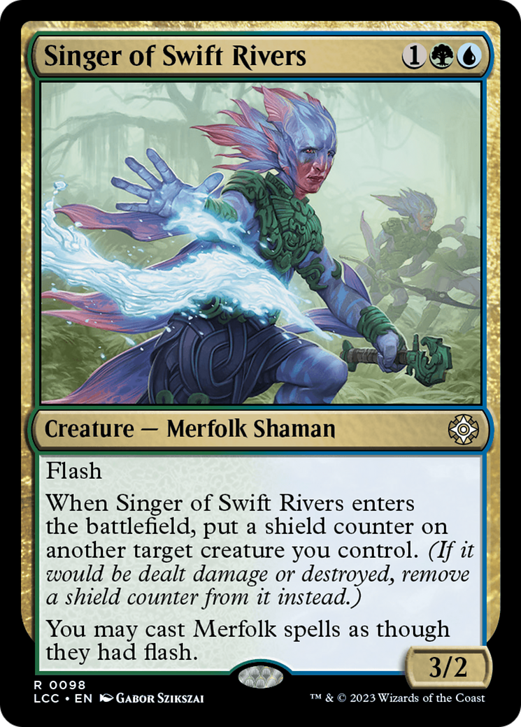 Singer of Swift Rivers [The Lost Caverns of Ixalan Commander] | Anubis Games and Hobby