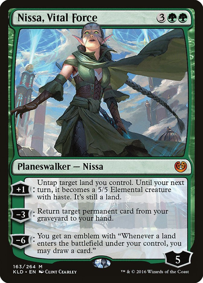 Nissa, Vital Force [Kaladesh] | Anubis Games and Hobby