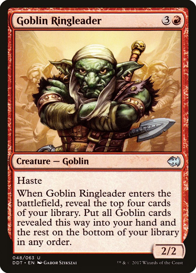 Goblin Ringleader [Duel Decks: Merfolk vs. Goblins] | Anubis Games and Hobby
