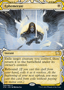 Ephemerate (Foil Etched) [Strixhaven: School of Mages Mystical Archive] | Anubis Games and Hobby