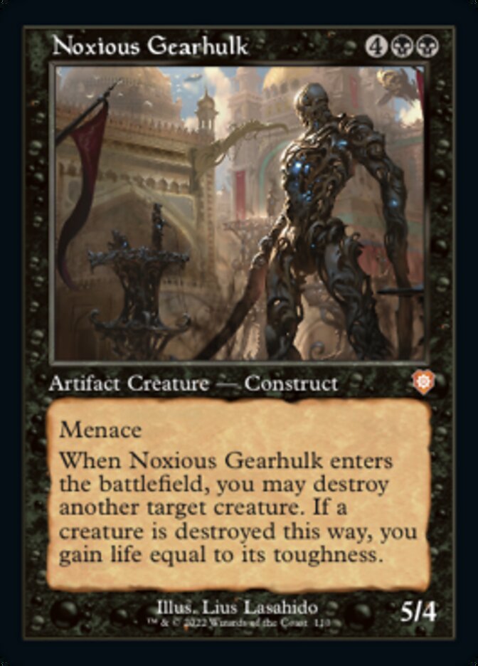 Noxious Gearhulk (Retro) [The Brothers' War Commander] | Anubis Games and Hobby