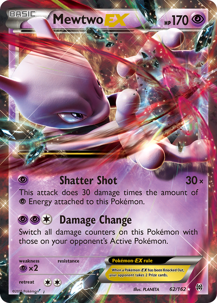 Mewtwo EX (62/162) [XY: BREAKthrough] | Anubis Games and Hobby