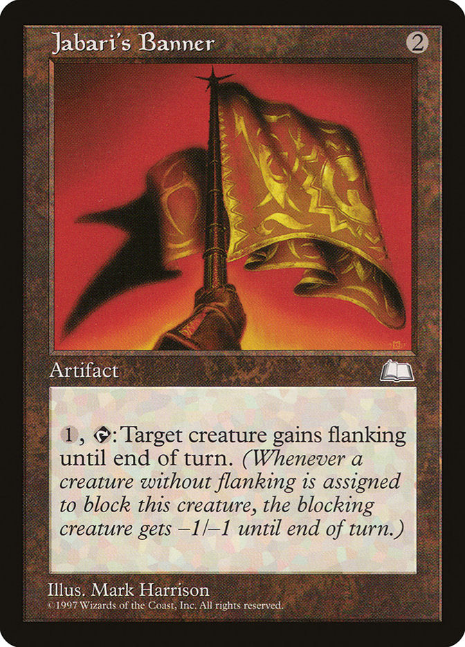 Jabari's Banner [Weatherlight] | Anubis Games and Hobby