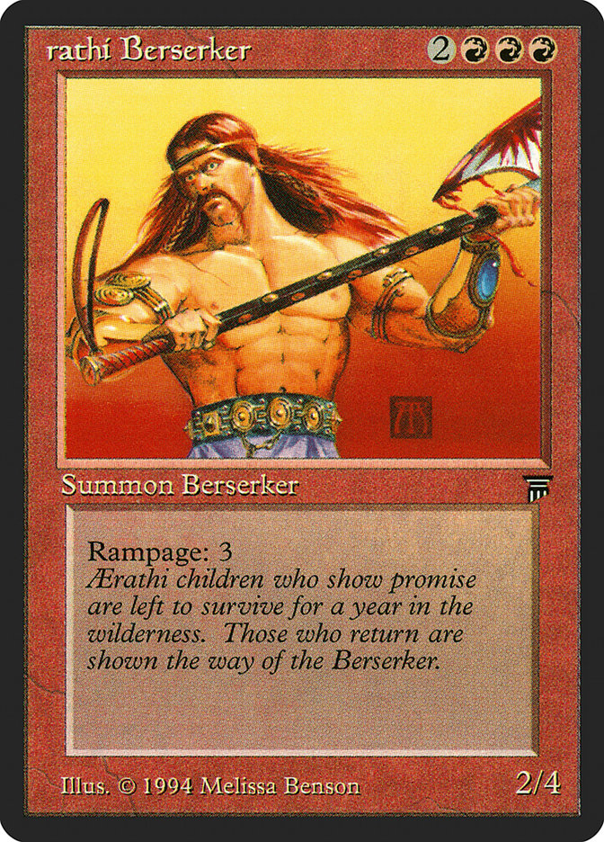 Aerathi Berserker [Legends] | Anubis Games and Hobby