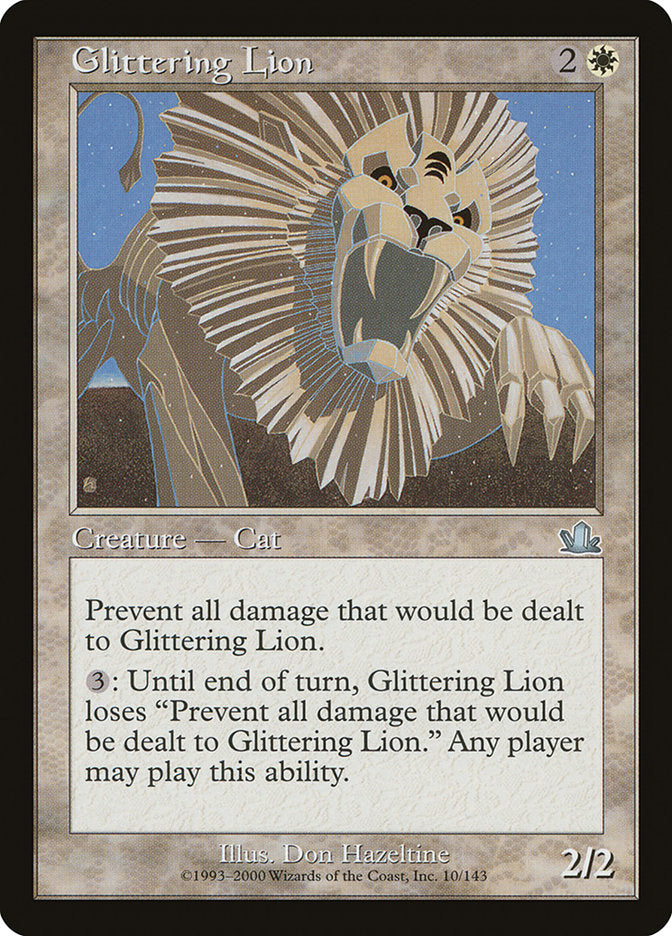 Glittering Lion [Prophecy] | Anubis Games and Hobby