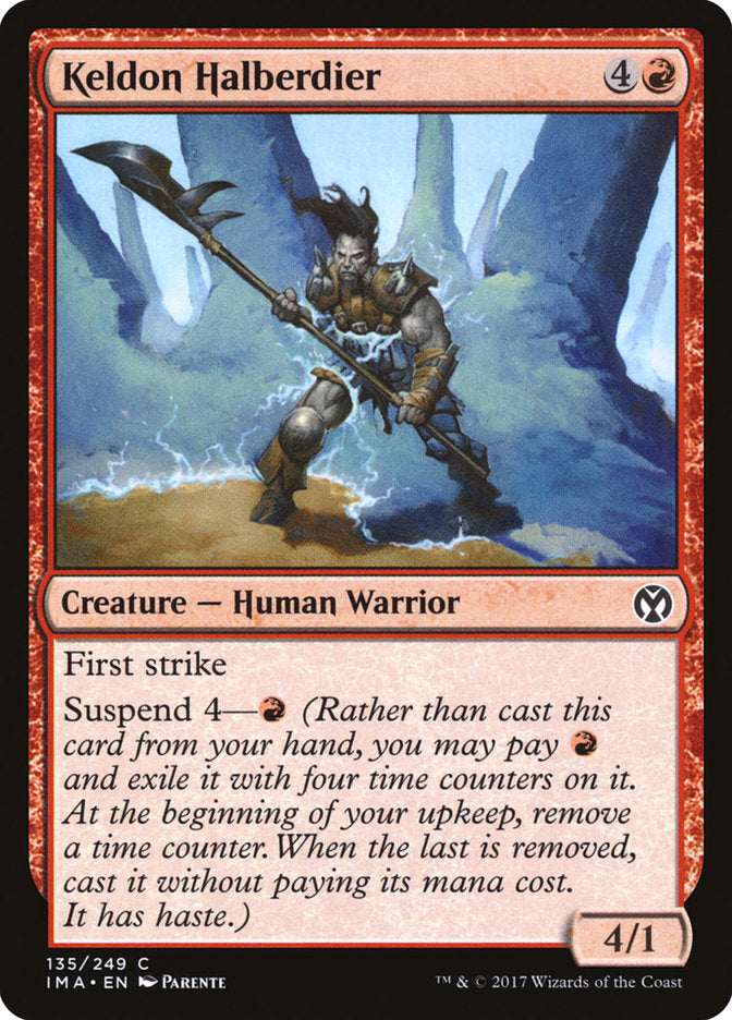 Keldon Halberdier [Iconic Masters] | Anubis Games and Hobby