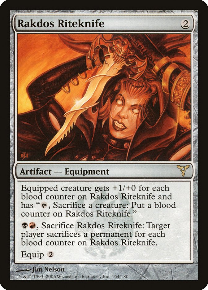 Rakdos Riteknife [Dissension] | Anubis Games and Hobby