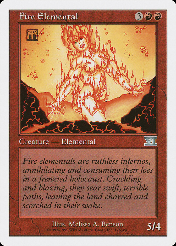 Fire Elemental [Classic Sixth Edition] | Anubis Games and Hobby