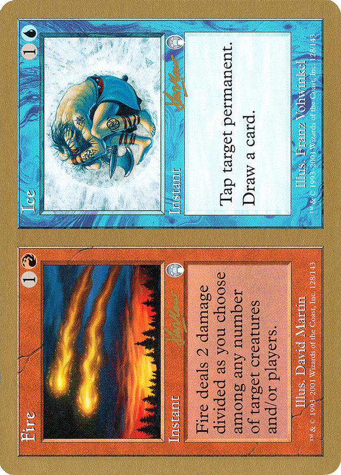 Fire // Ice (Sim Han How) [World Championship Decks 2002] | Anubis Games and Hobby