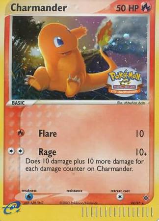 Charmander (98/97) (City Championship Promo) [EX: Dragon] | Anubis Games and Hobby