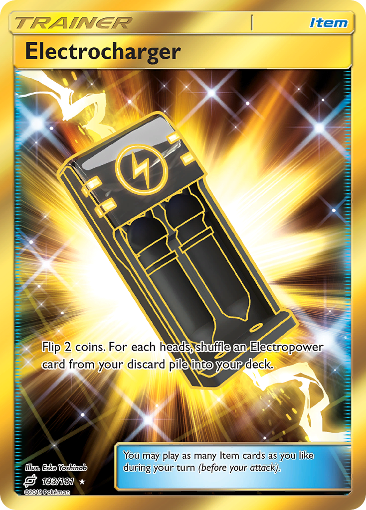 Electrocharger (193/181) [Sun & Moon: Team Up] | Anubis Games and Hobby