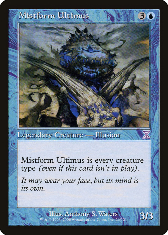 Mistform Ultimus [Time Spiral Timeshifted] | Anubis Games and Hobby