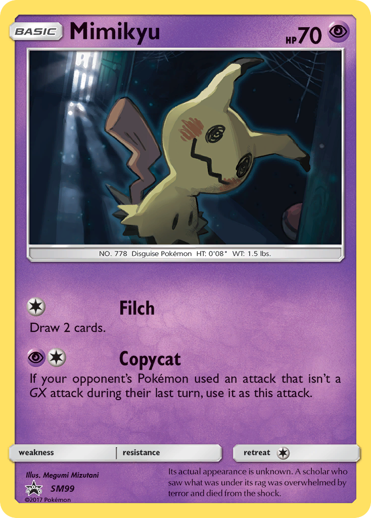 Mimikyu (SM99) [Sun & Moon: Black Star Promos] | Anubis Games and Hobby